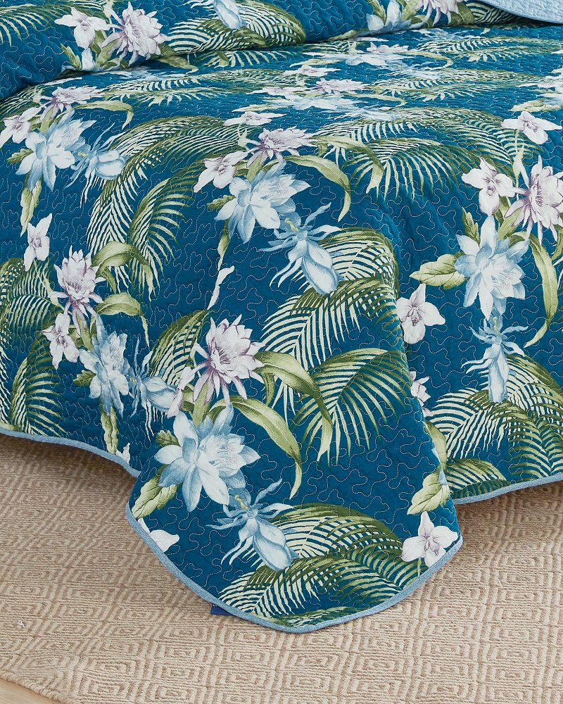 Tommy Bahama | Southern Breeze 3-Piece Full/Queen Quilt Set / Blue