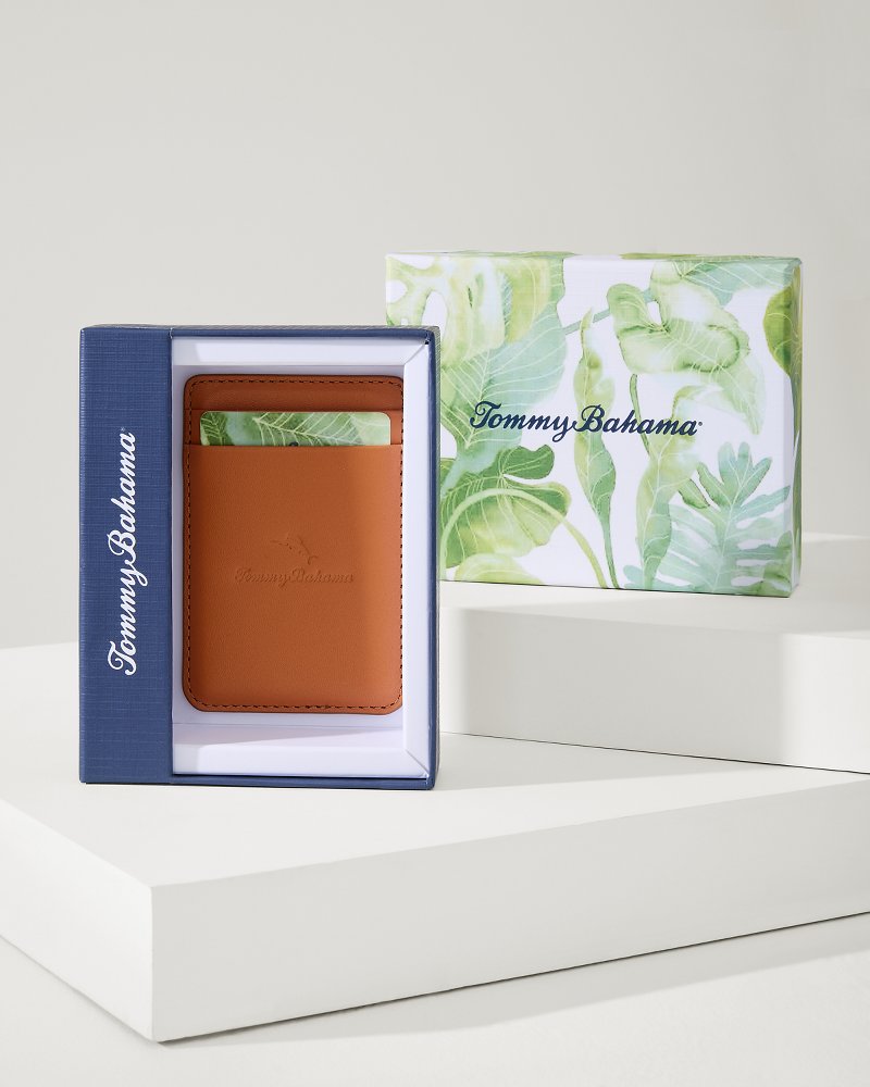 Tommy Bahama | Mag-Safe Phone Wallet / Tan