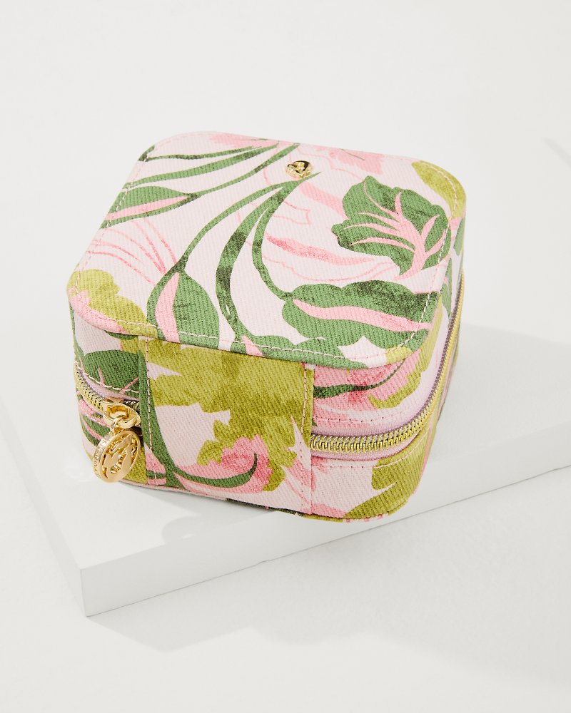Tommy Bahama | Palm Paradise Jewelry Travel Case / Spartinapalm Paradise