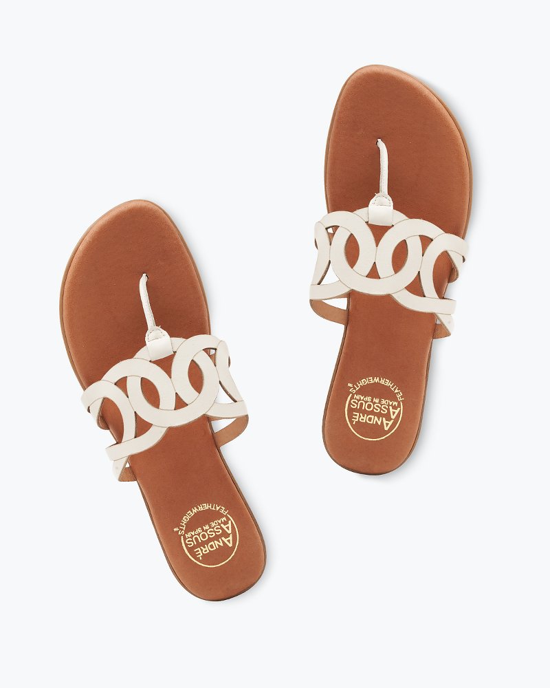 Tommy Bahama | André Assous Nature Featherweights™ Sandals / White