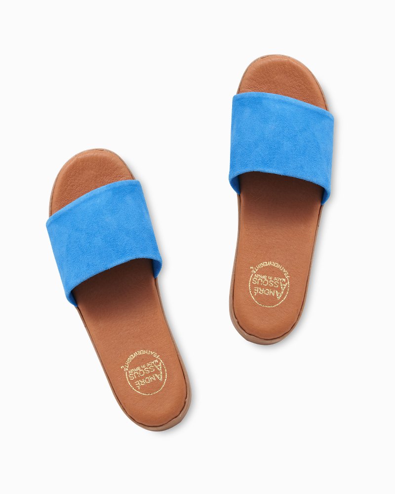 Tommy Bahama | André Assous Paloma Suede Featherweights™ Sandals / Blue