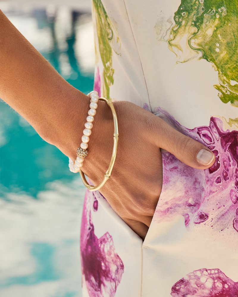 Tommy Bahama | Seaside Bamboo Bangle Set / Gold