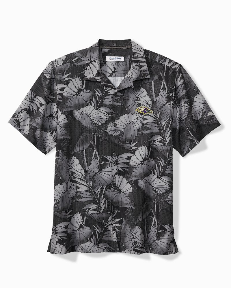 Tommy Bahama | Big & Tall NFL Bahama Coast Nuevo Fronds IslandZone® Shirt / baltimore_ravens