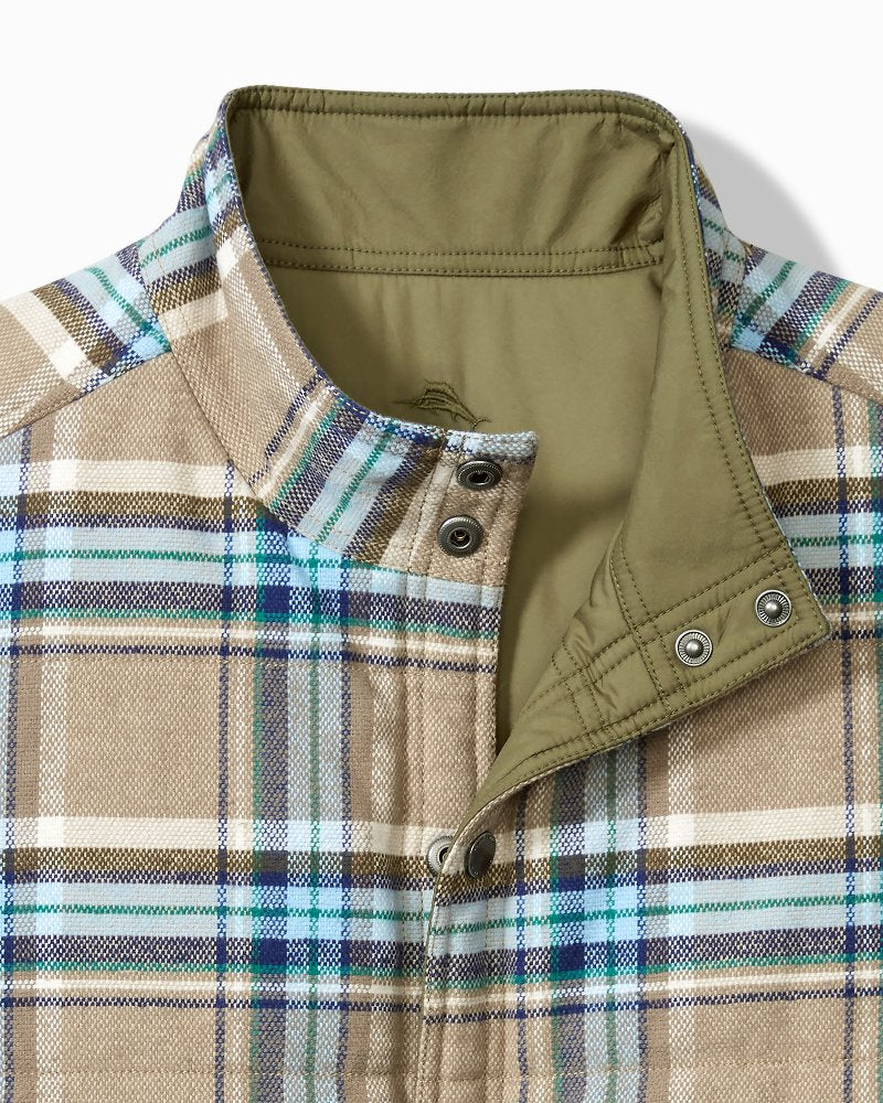 Tommy Bahama | Big & Tall Oak Harbor Reversible Vest / Tea Leaf