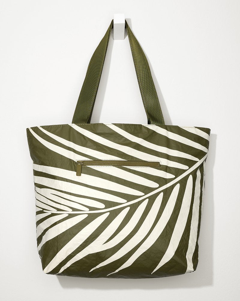 Tommy Bahama | Aloha Collection Shade Day Tripper Tote / Creme/Olive