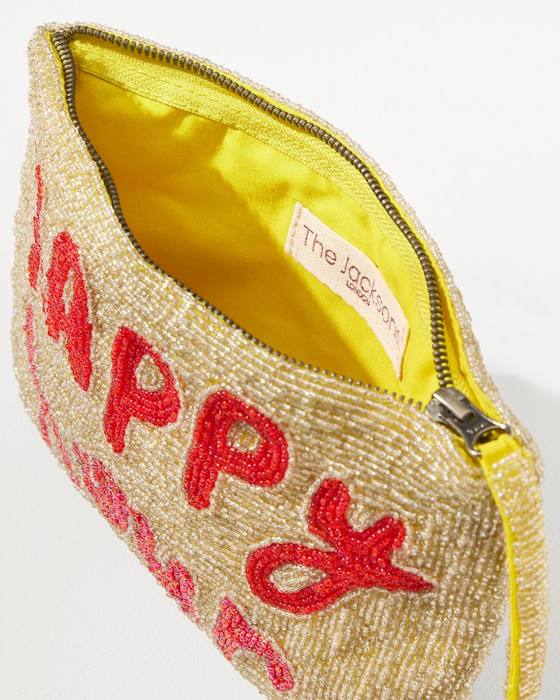Tommy Bahama | Happy Hour Beaded Clutch / Gold