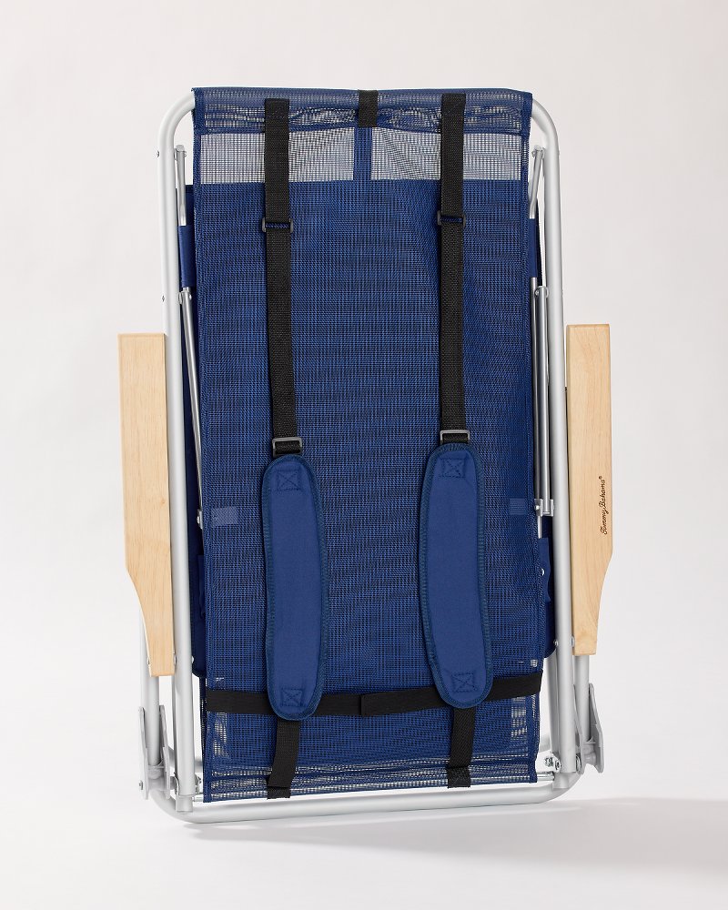 Tommy Bahama | Tommy Bahama Mesh Beach Chair With Shade / Navy