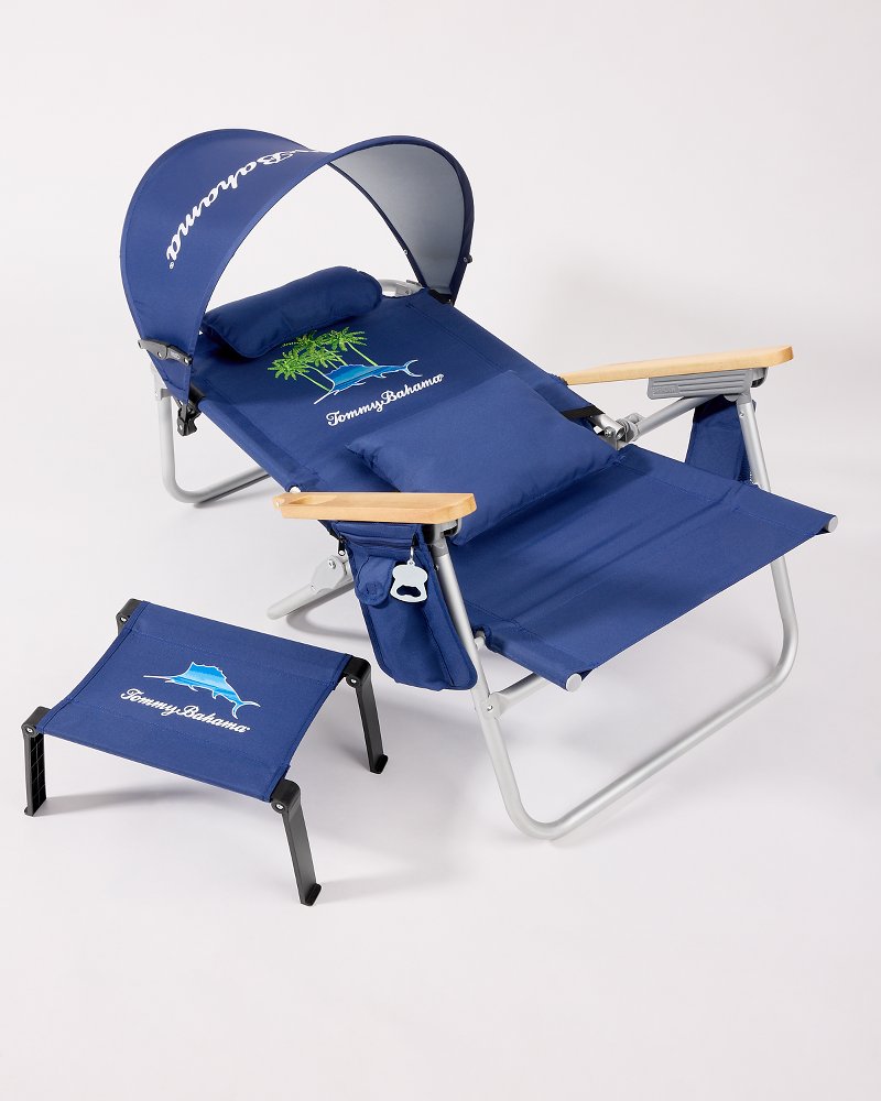 Tommy Bahama | Tommy Bahama Marlin Palms Ultimate Beach Chair / Navy