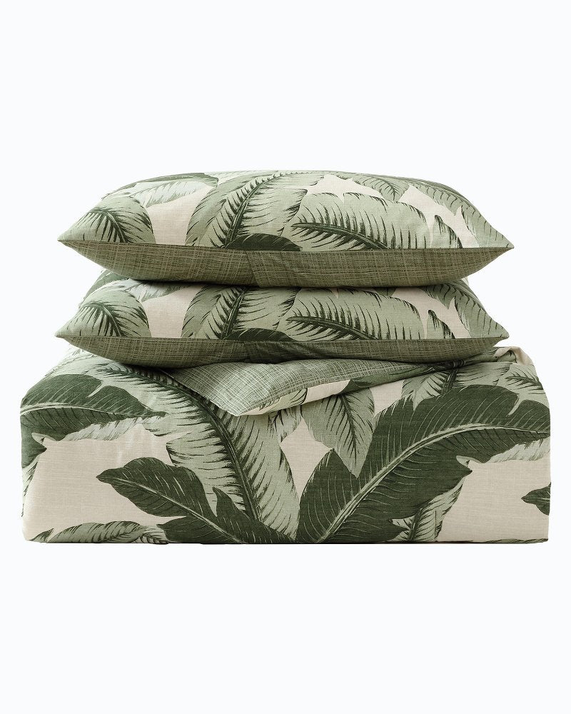 Tommy Bahama | Vintage Palms 3-Piece Full/Queen Comforter Set / Jungle