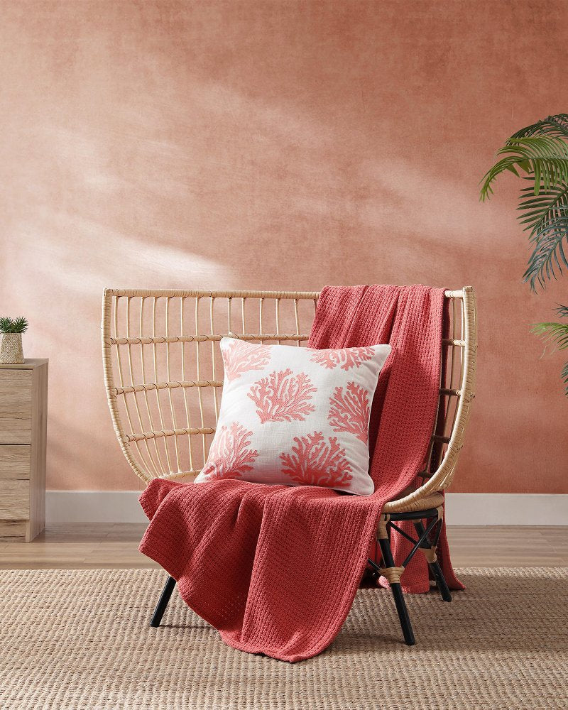 Tommy Bahama | Coral Island Decorative Pillow / Coral