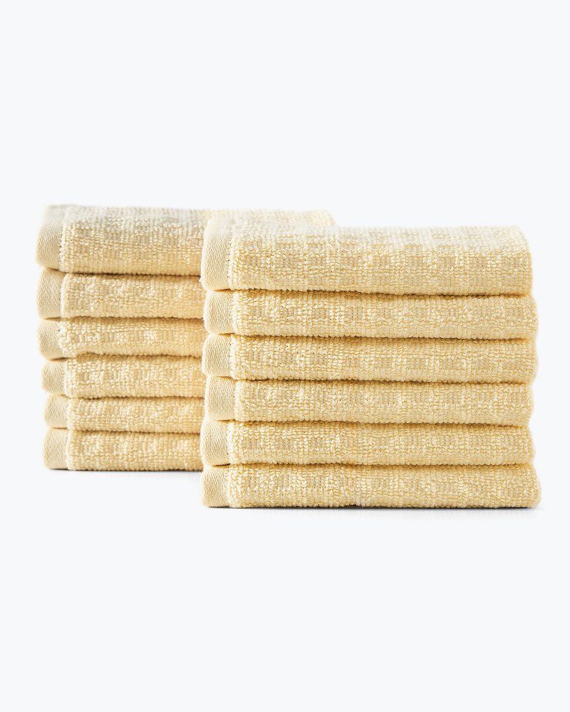 Tommy Bahama | Northern Pacific 12-Piece Wash Towel Set / Yellow