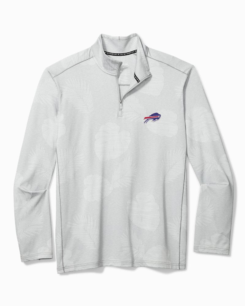 Tommy Bahama | NFL Delray Frond IslandZone® Half-Zip Sweatshirt / buffalo_bills