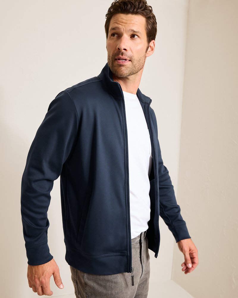 Tommy Bahama | Martinique Full-Zip Jacket / Ocean Deep