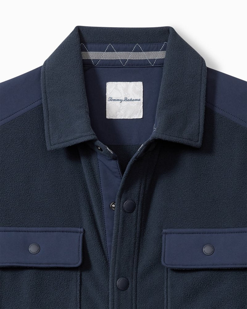 Tommy Bahama | Oasis Drive CPO Shirt Jacket / Dark Sapphire