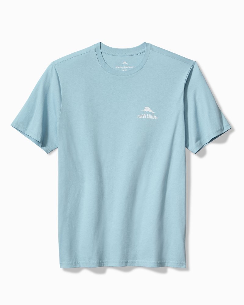 Tommy Bahama | Shark Dressed Man Graphic T-Shirt / Blue Stream