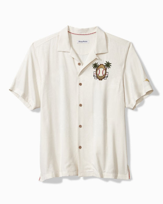Tommy Bahama | <i>MLB®</i> Pitcher's Paradiso Silk Camp Shirt / new_york_yankees