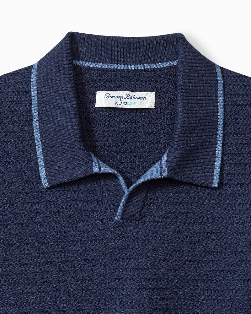 Tommy Bahama | Coolside Harbor IslandZone® Sweater Polo / Navy