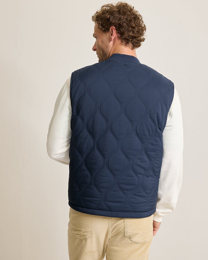 Tommy Bahama | Fresno Flip Reversible Vest / Ocean Deep