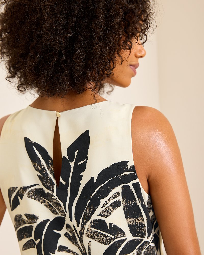 Tommy Bahama | Peninsula Palms Silk Shift Dress / Coconut