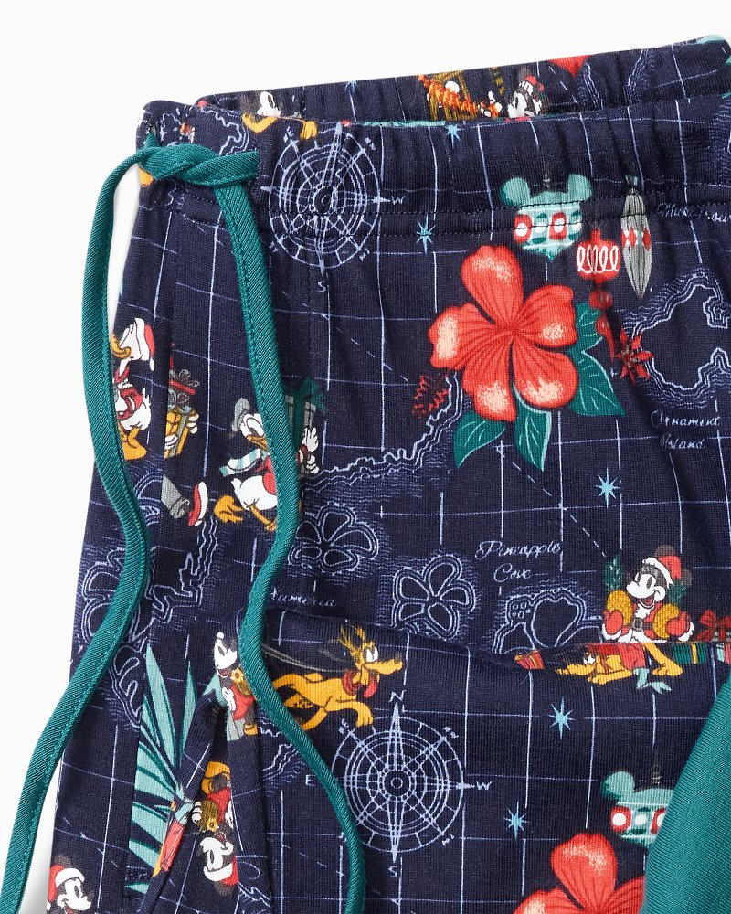 Tommy Bahama | Disney Long Sleeve & Pants Family Pajama Set / Tropical Teal