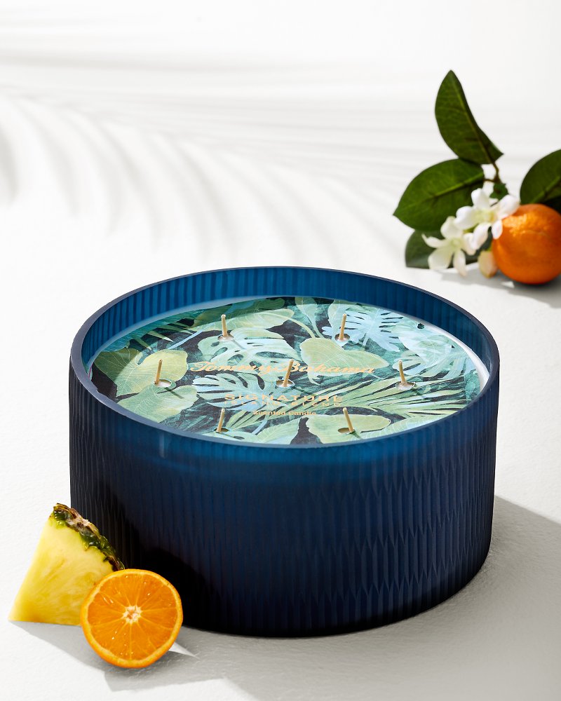 Tommy Bahama | Island Blend 57-oz. Cut Glass 7-Wick Candle / Island Blend