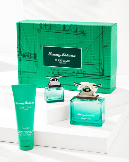 Tommy Bahama | Maritime Voyage 3-Piece Cologne Gift Set / Multicolor