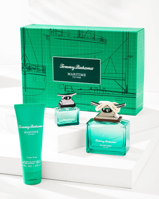 Tommy Bahama | Maritime Voyage 3-Piece Cologne Gift Set / Multicolor