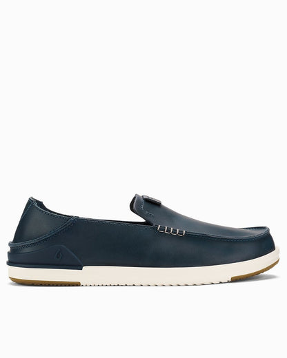 Tommy Bahama | OluKai® Kākaha Leather Slip-On Shoes / Lagoon