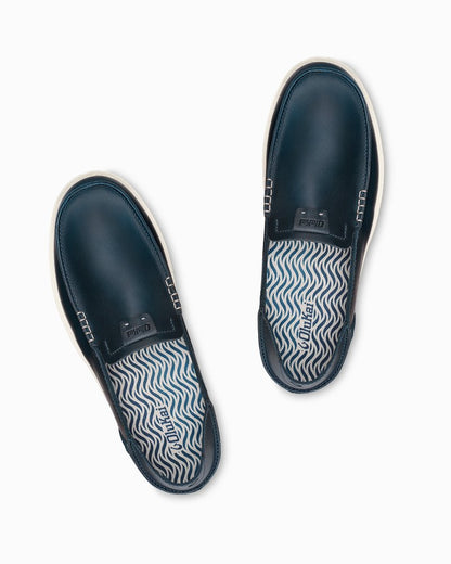 Tommy Bahama | OluKai® Kākaha Leather Slip-On Shoes / Lagoon