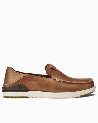 Tommy Bahama | OluKai® Kākaha Leather Slip-On Shoes / Fox