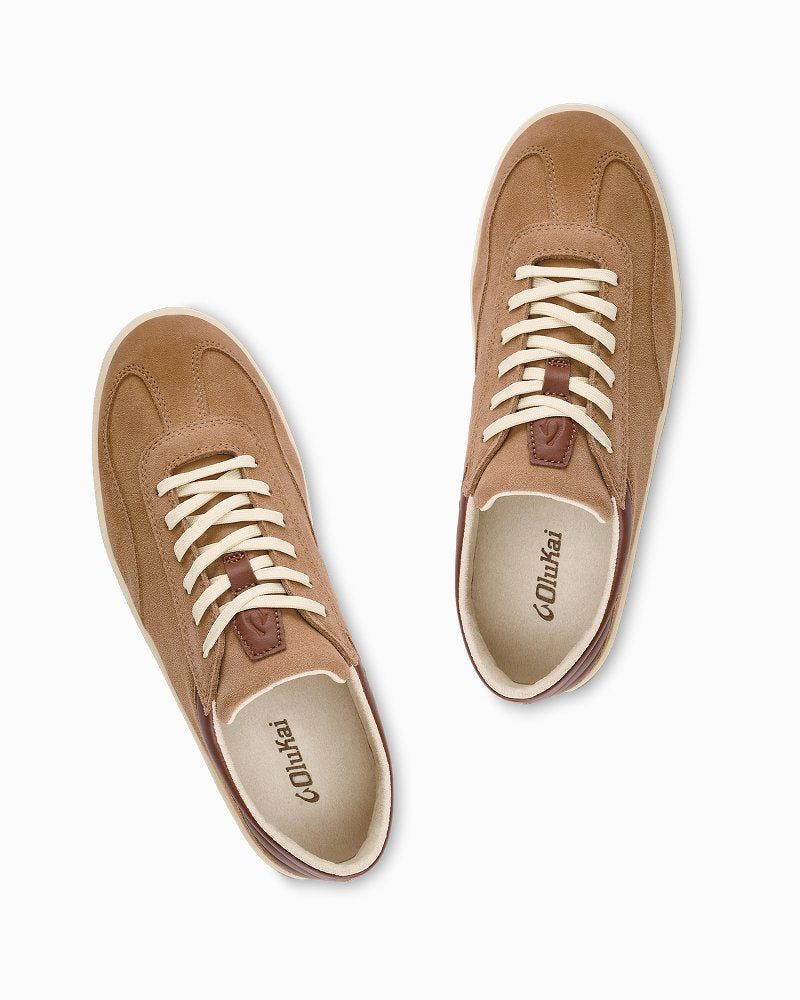 Tommy Bahama | OluKai® Pūnini Suede Sneakers / Tan