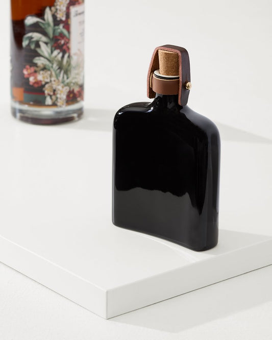 Tommy Bahama | Viski® Nautilus Flask / Black
