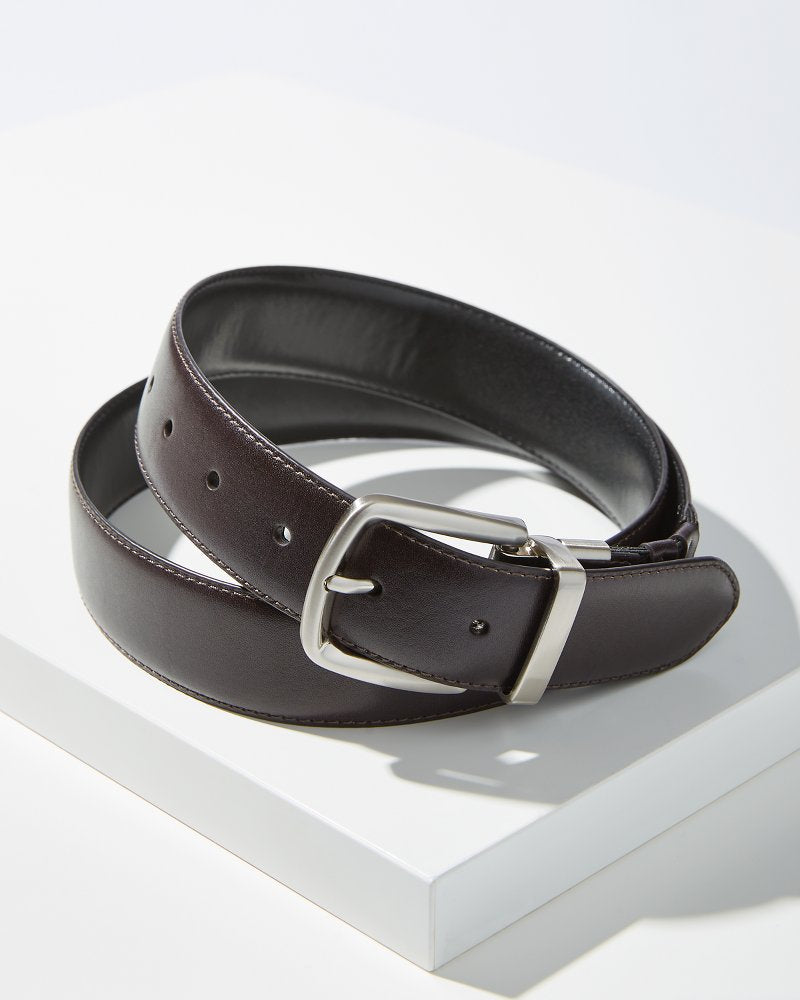 Tommy Bahama | Reversible Performance Belt / Brown/Black