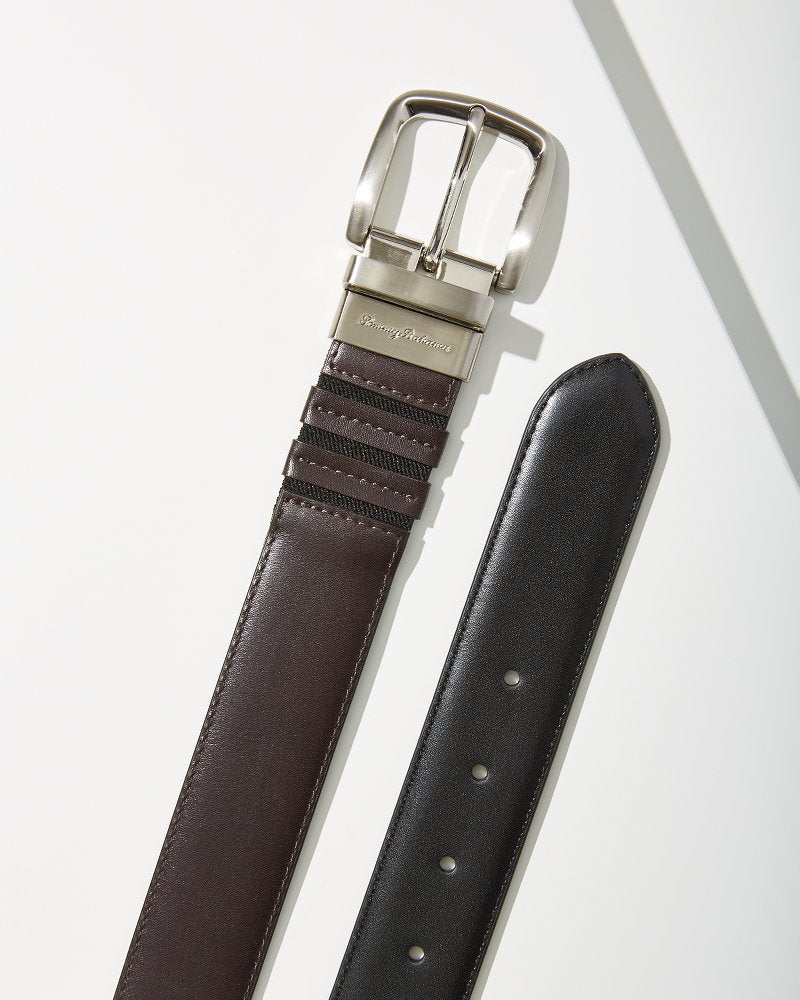Tommy Bahama | Reversible Performance Belt / Brown/Black