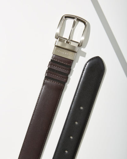 Tommy Bahama | Reversible Performance Belt / Brown/Black