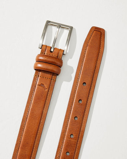 Tommy Bahama | Drop Edge Stitch Belt / Tan