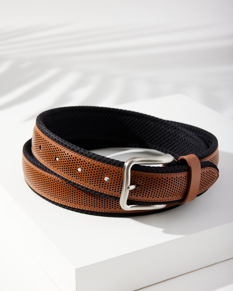 Tommy Bahama | Neoprene Cushion Performance Belt / Tan