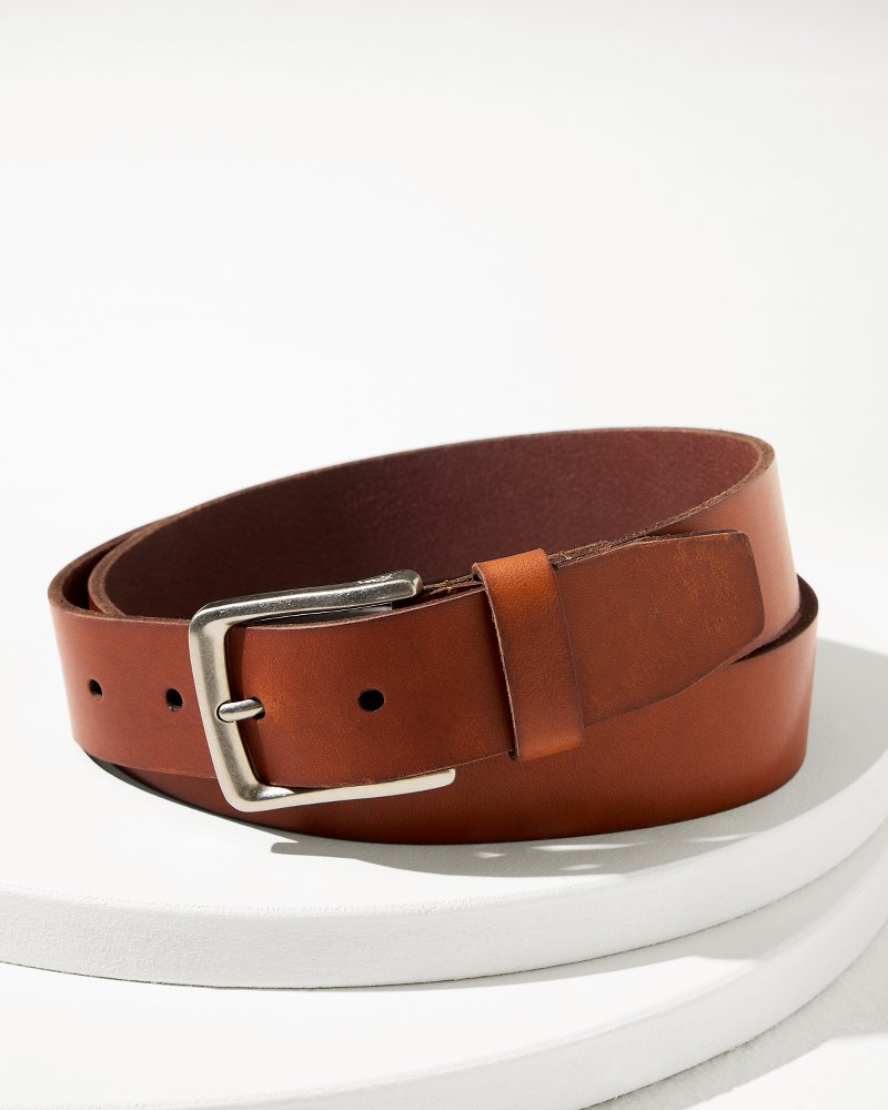 Tommy Bahama | Leather Belt / Tan