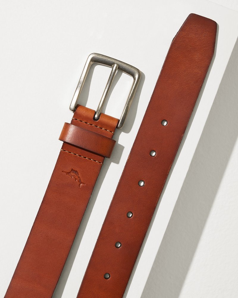 Tommy Bahama | Leather Belt / Tan