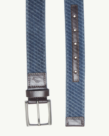 Tommy Bahama | Canvas Webbed Belt / Navy