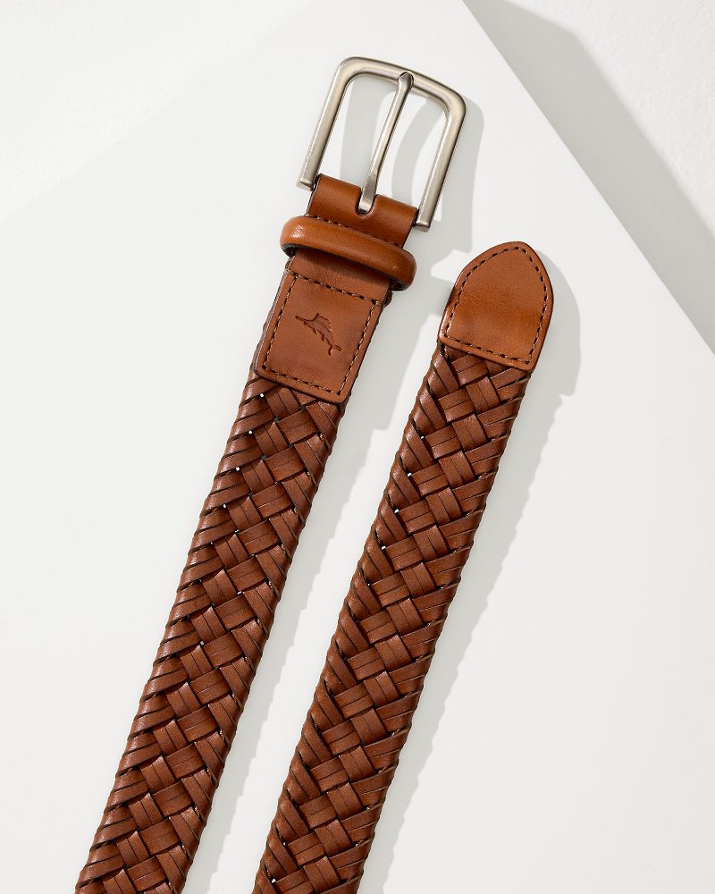 Tommy Bahama | Stretch Braid Belt / Tan