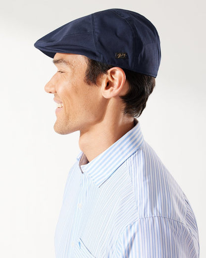 Tommy Bahama | Graham Packable Flat Cap / Navy