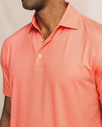 Southern Tide Driver Getting Ziggy With It Printed Polo For Men