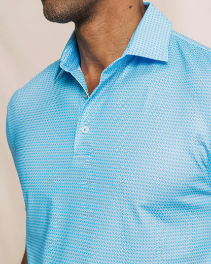Southern Tide Driver Getting Ziggy With It Printed Polo For Men