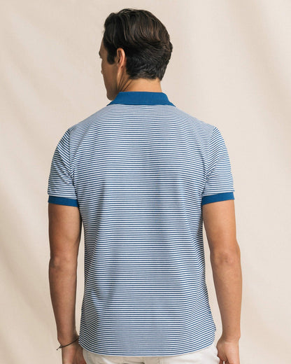 Southern Tide Striped Skipjack Polo For Men