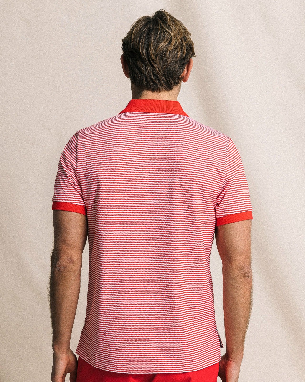 Southern Tide Striped Skipjack Polo For Men