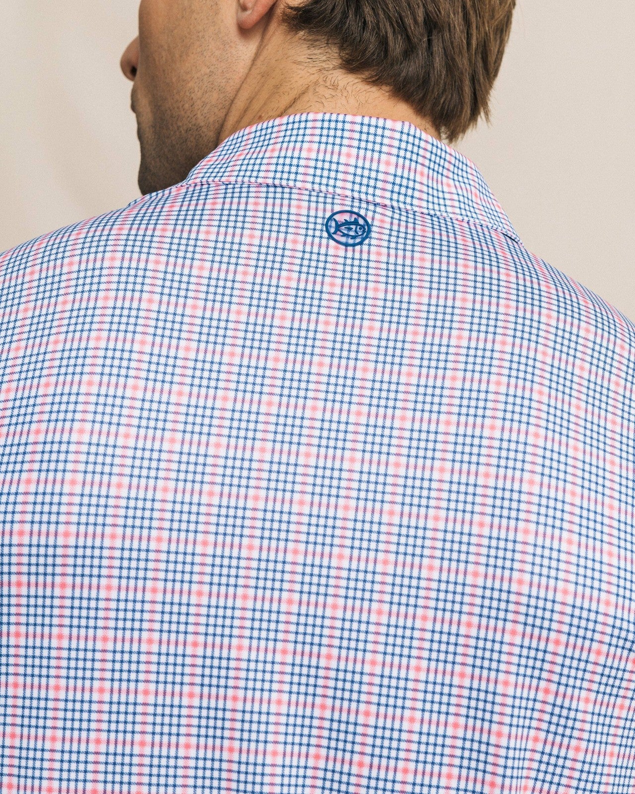 Southern Tide Driver Surfside Retreat Plaid Polo For Men
