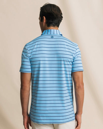 Southern Tide Moonlight Bay Stripe Performance Polo For Men