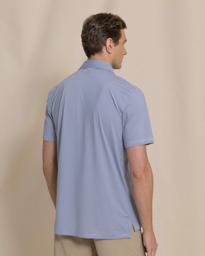 Southern Tide Meadowbrook Stripe Performance Polo For Men
