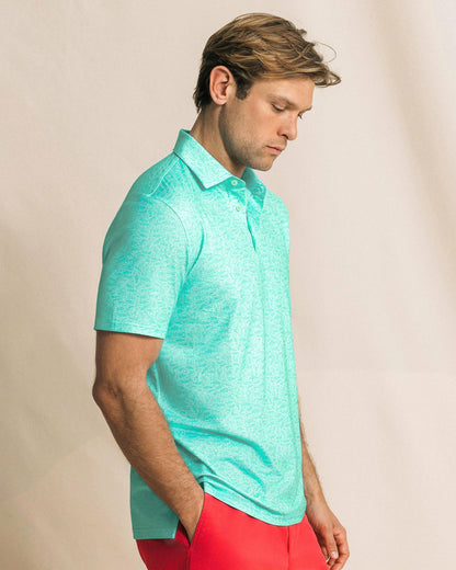 Southern Tide Driver Seawatch Printed Polo For Men